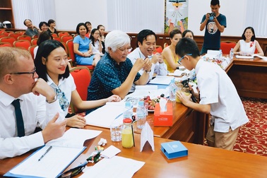 Học sinh Vinschool đưa bản sắc Việt ra thế giới