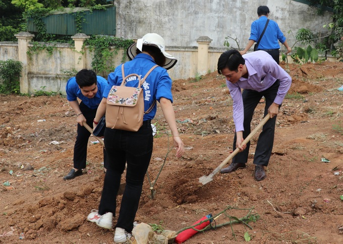 Công trình xanh chào mừng Đại hội đại biểu Đảng bộ Bộ Lao động - Thương binh và Xã hội lần thứ IX, nhiệm kỳ 2020 - 2025 - Ảnh 1.