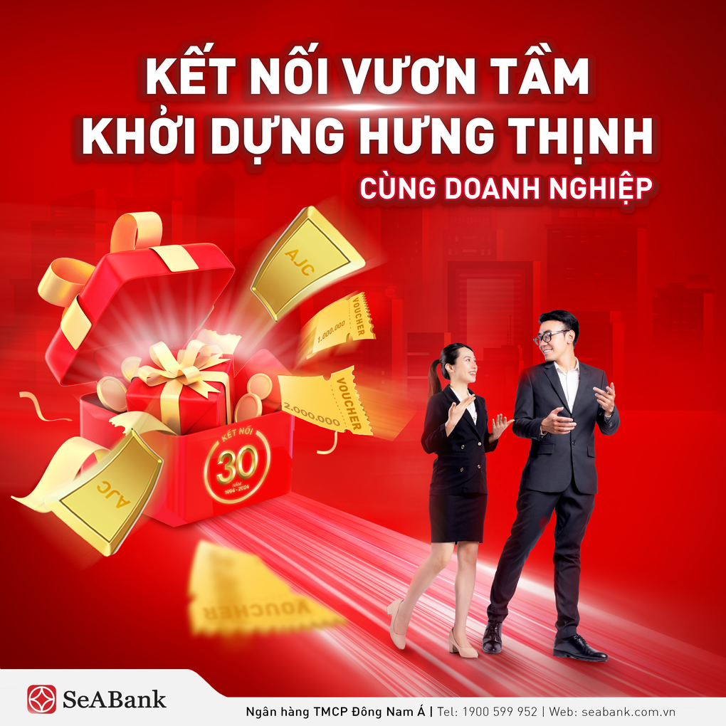 SeABank tri ân khách hàng doanh nghiệp nhân dịp kỷ niệm 30 năm - 1 SeABank tri ân khách hàng doanh nghiệp nhân dịp kỷ niệm 30 năm - 1