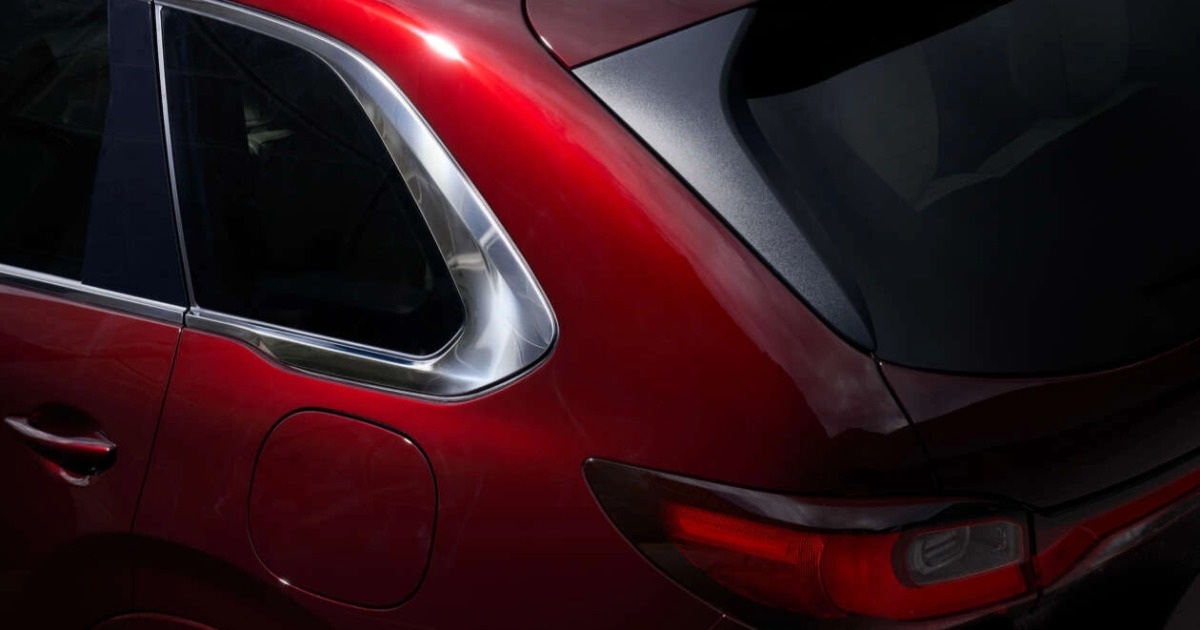 Hình ảnh chính thức đầu tiên của CX-80 đã được hé lộ trong video giới thiệu ngắn (Ảnh: Mazda).