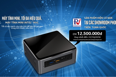 Máy tính mini Intel NUC chính thức lên kệ Phong Vũ