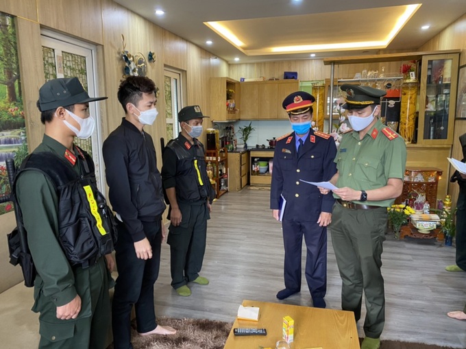 Cơ quan ANĐT thực hiện lệnh khởi tố, bắt tạm giam đối với Nguyễn Tiến Đường