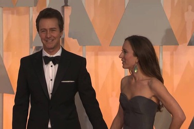 Edward Norton dự lễ trao giải Oscar