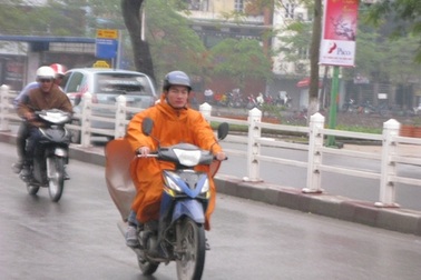 Miền Bắc, miền Trung cùng mưa rét