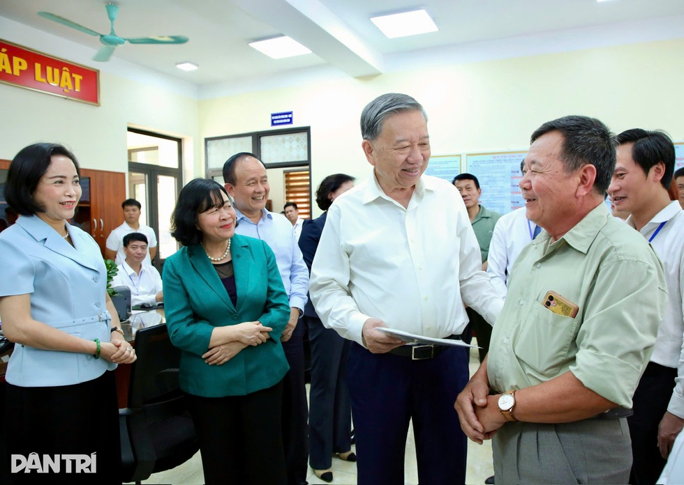 Tổng Bí thư Tô Lâm: Lấy hiệu quả phục vụ nhân dân là mục tiêu cao nhất - 1