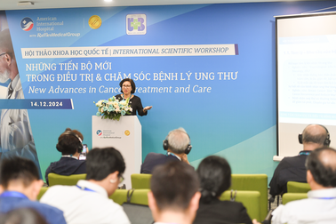 Gần 100 bác sĩ dự hội thảo khoa học ung bướu tại bệnh viện Quốc tế Mỹ
