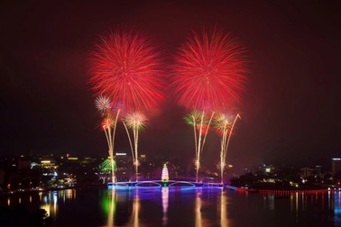 Phú Thọ bắn pháo hoa tại 3 địa điểm đêm 2/9