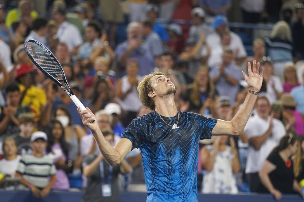 Thắng chớp nhoáng Rublev, Zverev vô địch Cincinnati Open - 1 Thắng chớp nhoáng Rublev, Zverev vô địch Cincinnati Open - 1