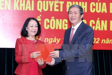 Bà Trương Thị Mai nhận nhiệm vụ Trưởng ban Dân vận Trung ương