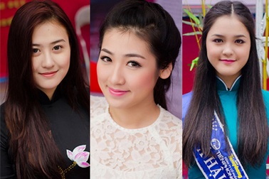 Làm đại sứ tuyển sinh, SV “chân dài” thu hút sĩ tử 