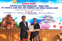 Nhật Bản hợp tác Trường Cao đẳng Quảng Nam tạo việc làm cho sinh viên
