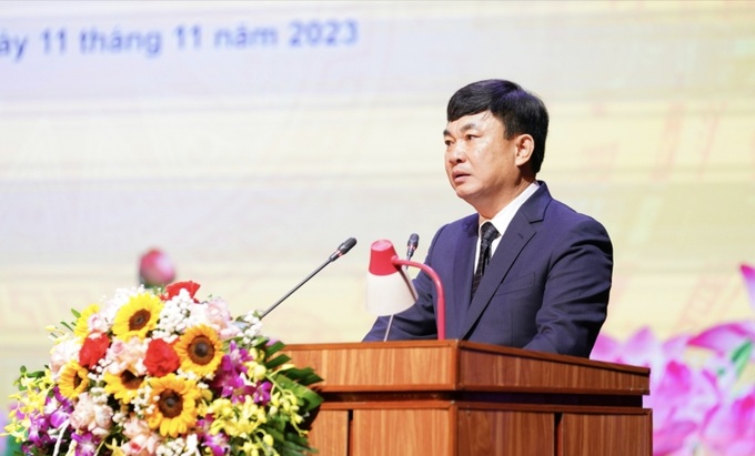 Bí thư Đảng uỷ, Chủ tịch HĐTV Tập đoàn Ngô Hoàng Ngân chúc phong trào thi đua yêu nước của Tập đoàn tiếp tục thu được nhiều kết quả, thành tích xuất sắc