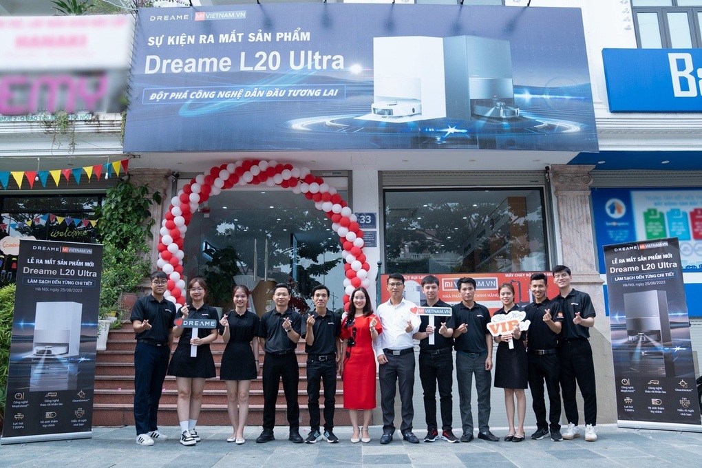 Ra mắt robot hút bụi Dreame L20 Ultra tại showroom Mi Việt Nam - 1 Ra mắt robot hút bụi Dreame L20 Ultra tại showroom Mi Việt Nam - 1