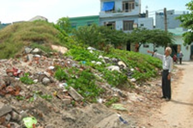 “Xây núi” xà bần