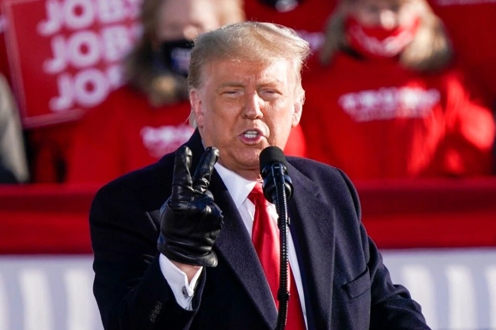 Ông Trump phản pháo sau tuyên bố tái tranh cử tổng thống của ông Biden - 1 Ông Trump phản pháo sau tuyên bố tái tranh cử tổng thống của ông Biden - 1