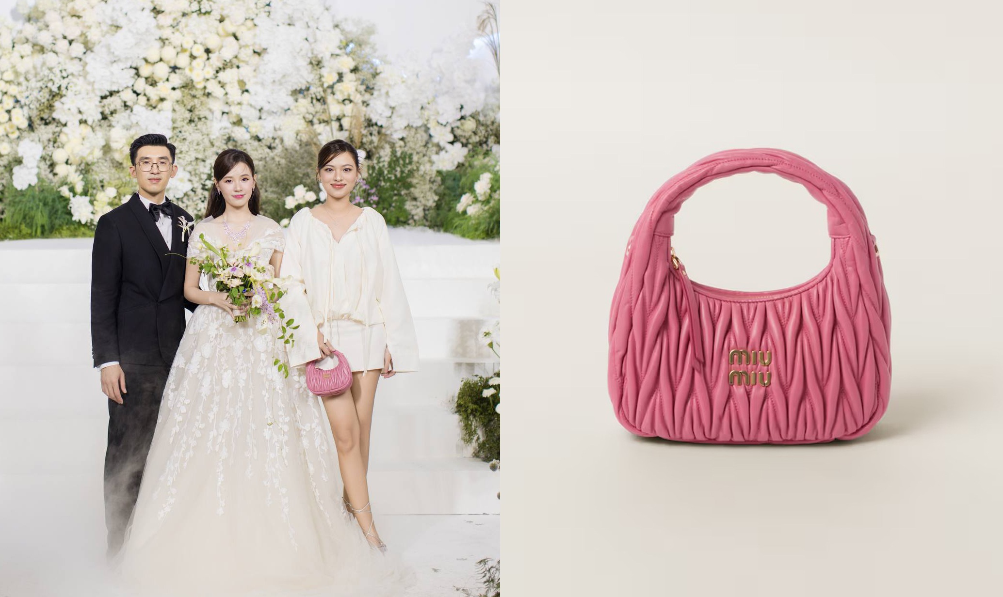Nhã Phương, Sĩ Thanh xách túi Dior hơn 140 triệu đồng đến đám cưới Midu - 6