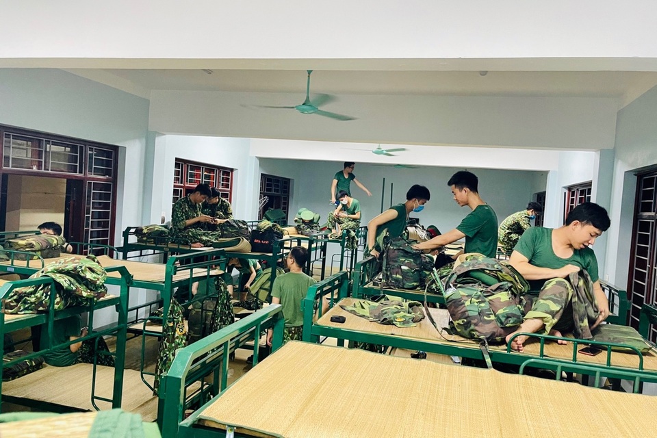 Sinh viên Học viện Quân Y cấp tốc xuất quân chi viện Bắc Giang chống dịch - 2 Sinh viên Học viện Quân Y cấp tốc xuất quân chi viện Bắc Giang chống dịch - 2