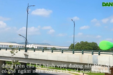 Cầu vượt tại Khu kinh tế mở Chu Lai