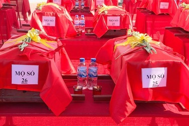 Nghệ An, Thanh Hóa tổ chức lễ an táng hài cốt liệt sĩ hy sinh tại Lào