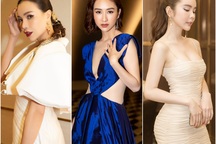 Hà Thu hở bạo, Trà Ngọc Hằng, Huỳnh Vy gợi cảm đọ sắc tại sự kiện