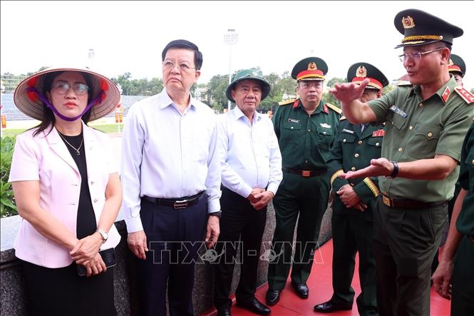 Thường trực Ban Bí thư kiểm tra việc chuẩn bị Lễ kỷ niệm 80 năm Quốc khánh - 3