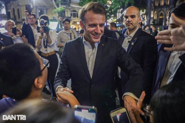 Khoảnh khắc ấn tượng của Hà Nội trong video cảm ơn của Tổng thống Pháp