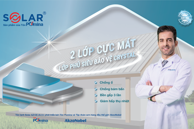 Tôn Pomina tạo bước đột phá với dòng Tôn lạnh Solar thế hệ mới