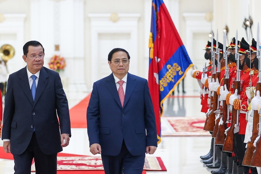 Những hoạt động đầu tiên của Thủ tướng Phạm Minh Chính tại Campuchia - 3 Những hoạt động đầu tiên của Thủ tướng Phạm Minh Chính tại Campuchia - 3