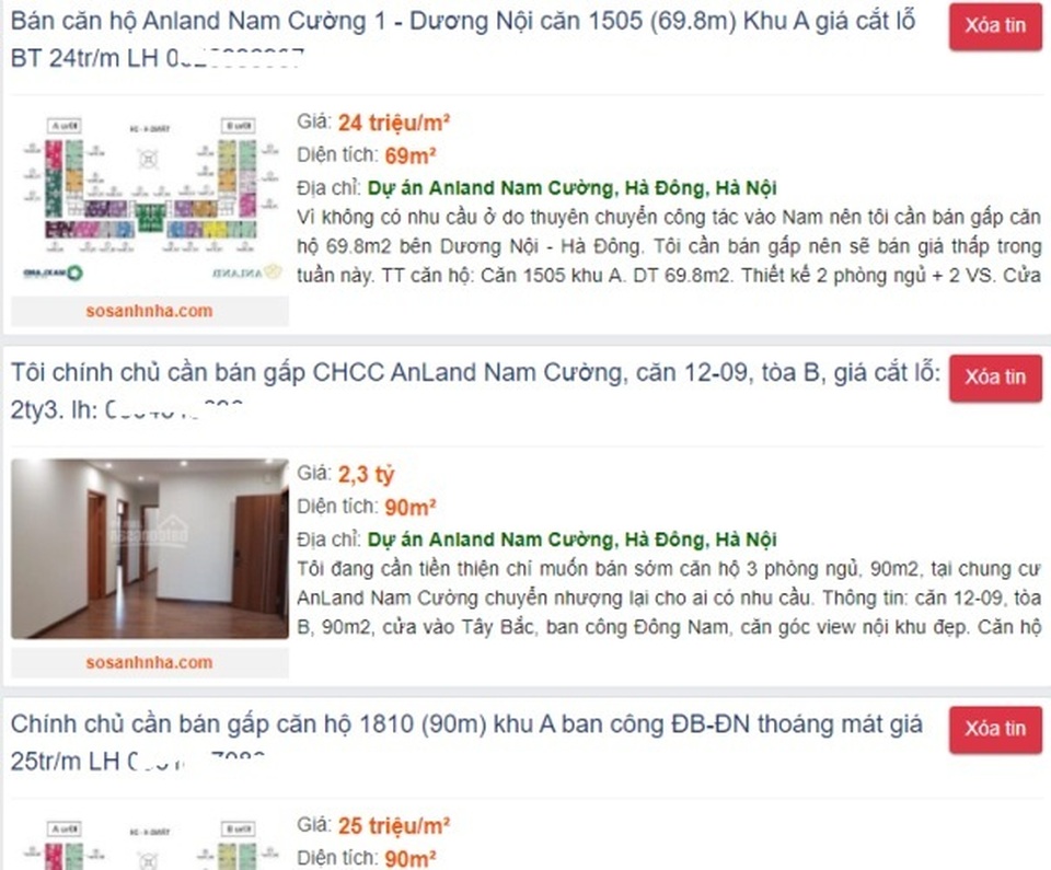Chung cư Hà Nội cắt lỗ mạnh nửa tỷ, tặng kèm quà vẫn khó bán - 2 Chung cư Hà Nội cắt lỗ mạnh nửa tỷ, tặng kèm quà vẫn khó bán - 2