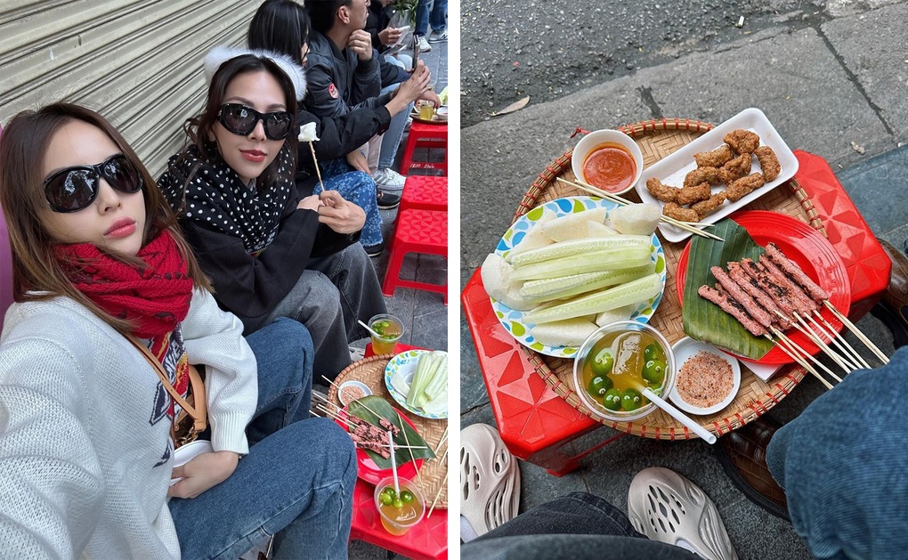 Foodtour Hoa hậu Kỳ Duyên thưởng thức trong một ngày ở Hà Nội - 2 Foodtour Hoa hậu Kỳ Duyên thưởng thức trong một ngày ở Hà Nội - 2