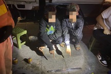 Cảnh sát 141 ngăn chặn hàng chục thanh niên đánh võng, nẹt pô trong đêm