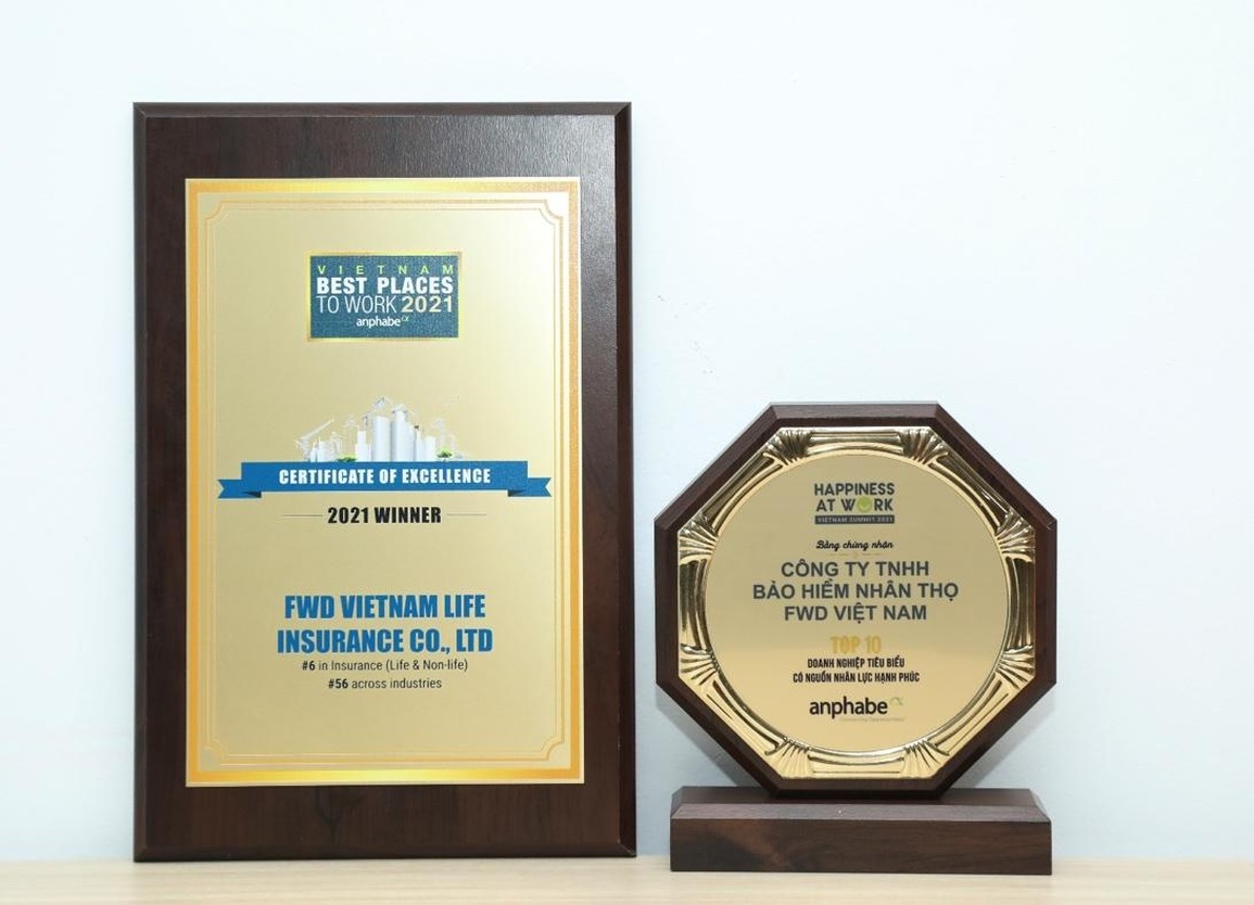 FWD Việt Nam là doanh nghiệp có nguồn nhân lực hạnh phúc - 1 FWD Việt Nam là doanh nghiệp có nguồn nhân lực hạnh phúc - 1