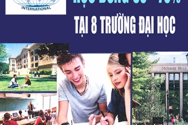 Hội thảo học bổng 8 trường công lập Mỹ và Canada