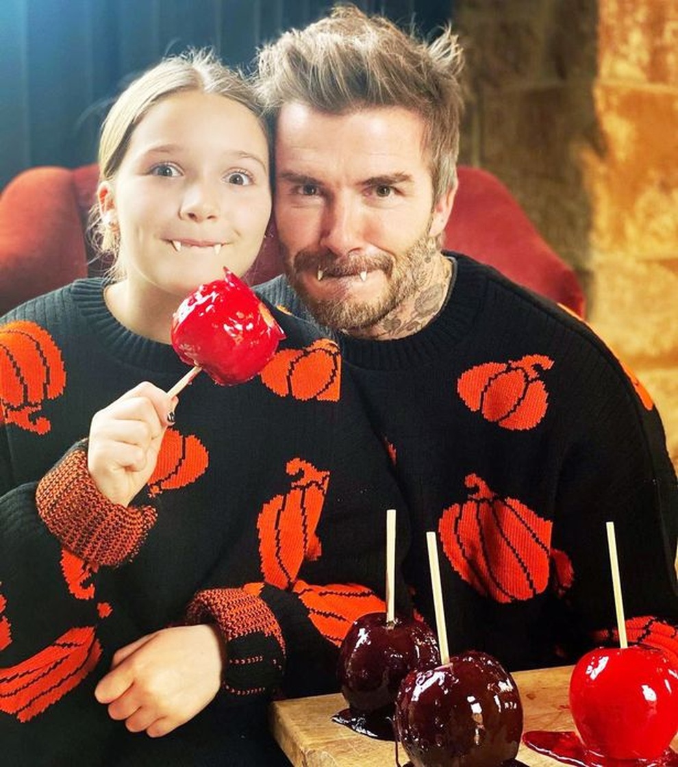 Ngọt ngào khoảnh khắc David Beckham cùng làm bánh với con gái - 5 Ngọt ngào khoảnh khắc David Beckham cùng làm bánh với con gái - 5