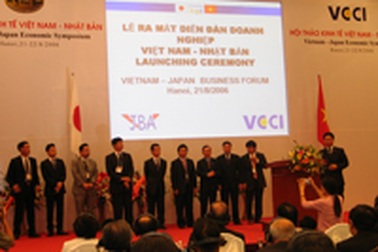 Ra mắt Diễn đàn doanh nghiệp Việt Nam - Nhật Bản