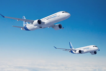 Máy bay Airbus hiện đại bay trình diễn từ Hà Nội đến Quảng Ninh