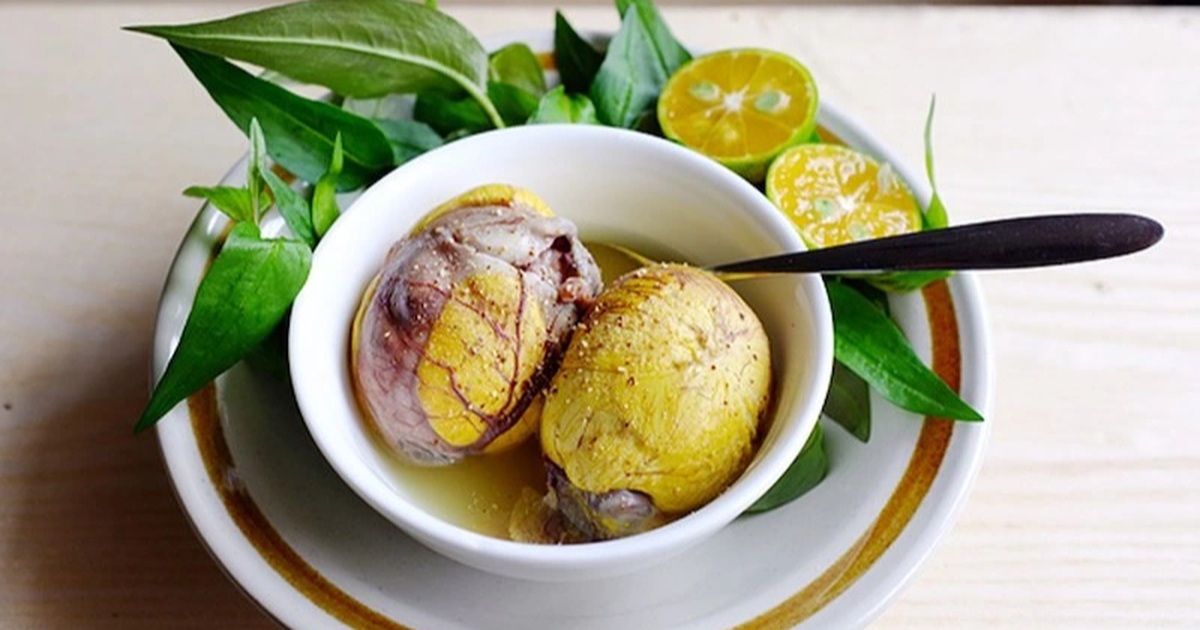Món hay ăn cùng trứng vịt lộn là "thuốc quý" giá rẻ