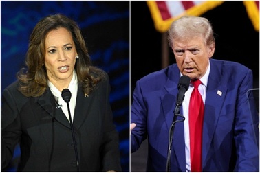 Ứng viên tổng thống Mỹ bám đuổi sít sao ở các bang chiến trường