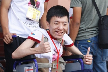 Người khuyết tật TPHCM hào hứng đến giao lưu cùng Nick Vujicic