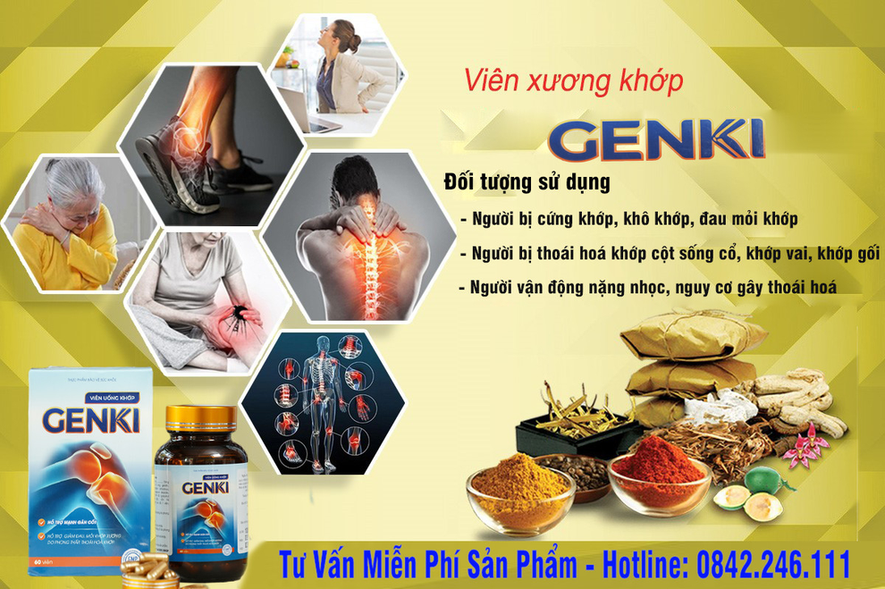 Khớp Genki có tốt không, mua hàng chính hãng ở đâu? - 1 Khớp Genki có tốt không, mua hàng chính hãng ở đâu? - 1