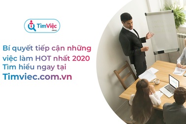 Timviec.com.vn giới thiệu top việc làm “hot” trong mùa dịch