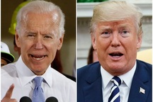 Ông Trump mỉa mai "Biden ngủ gật" khi cựu phó tướng của Obama tuyên bố tranh cử