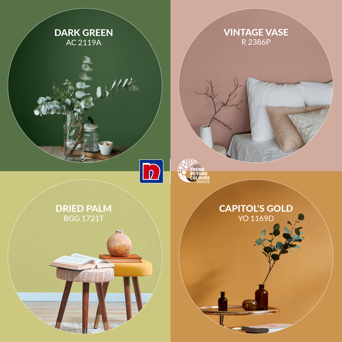 Nippon Paint ra mắt bảng màu Xu Hướng 2022/23 mang tên Khởi đầu mới - 2 Nippon Paint ra mắt bảng màu Xu Hướng 2022/23 mang tên Khởi đầu mới - 2
