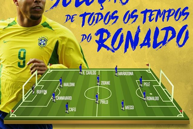 Đội hình vĩ đại nhất của Ronaldo “béo”: Không có C.Ronaldo