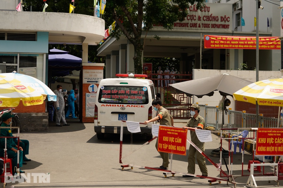 TPHCM phong tỏa Bệnh viện quận Tân Phú liên quan ổ dịch hội thánh - 2 TPHCM phong tỏa Bệnh viện quận Tân Phú liên quan ổ dịch hội thánh - 2