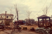 Trường quay "Mưa đỏ": Tái hiện Thành cổ Quảng Trị bên sông Thạch Hãn