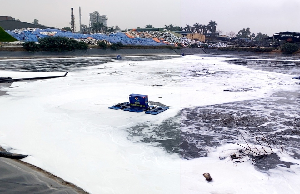 Cận cảnh hệ thống khử mùi bãi rác Nam Sơn bằng công nghệ Nhật Bản - 6 Cận cảnh hệ thống khử mùi bãi rác Nam Sơn bằng công nghệ Nhật Bản - 6