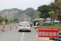 Dừng hoạt động các điểm khai báo y tế ra vào tỉnh Hòa Bình