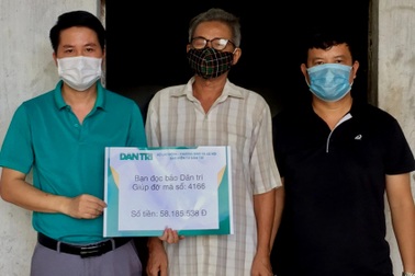 Bạn đọc giúp đỡ người đàn ông cưu mang vợ chồng tàn tật hơn 58 triệu đồng