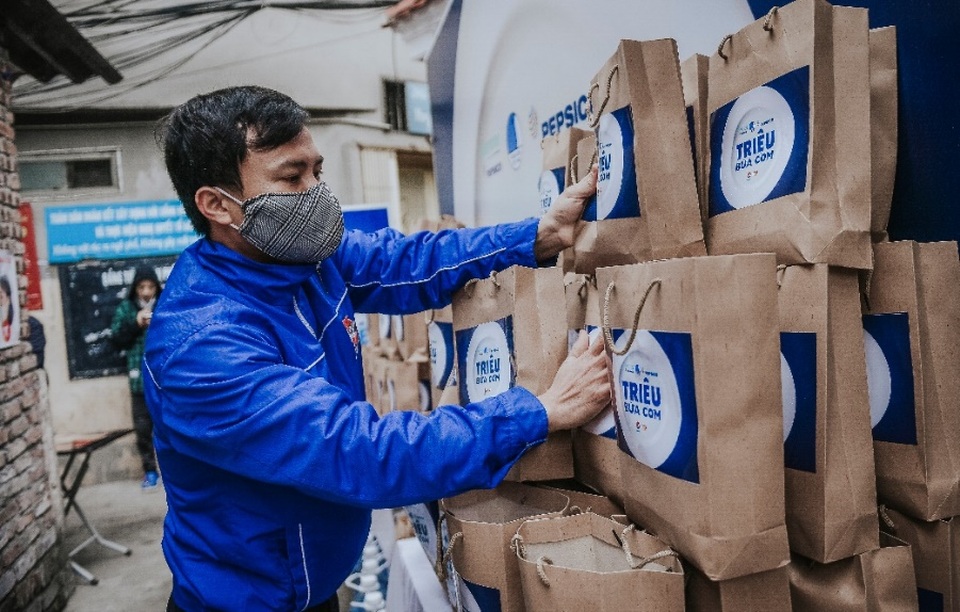 Cùng “Triệu bữa cơm” Pepsico hỗ trợ hơn 8 tỷ đồng ứng phó dịch Covid-19 tại Việt Nam - 1 Cùng “Triệu bữa cơm” Pepsico hỗ trợ hơn 8 tỷ đồng ứng phó dịch Covid-19 tại Việt Nam - 1